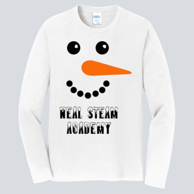 Adult Long Sleeve Shirt - Winter Holidays - Snowman Thumbnail
