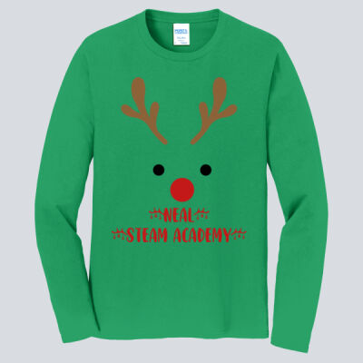 Adult Long Sleeve Shirt - Winter Holidays - Reindeer Thumbnail