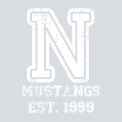 Distressed N - White Thumbnail