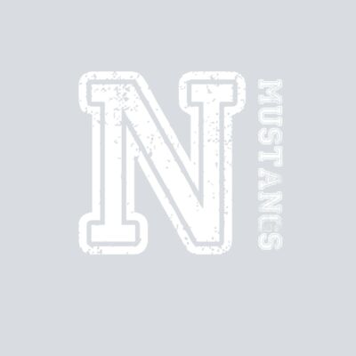 Distressed Letter With Name - White Thumbnail